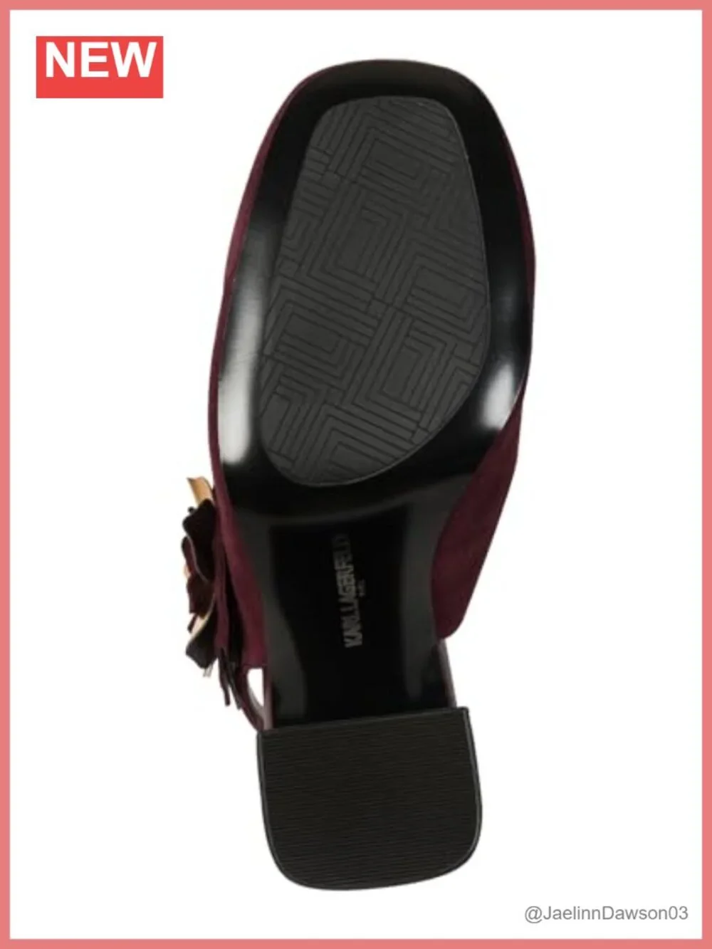 Karl Lagerfeld Pierra Slingback Heeled Sandals Women's Dress Pumps